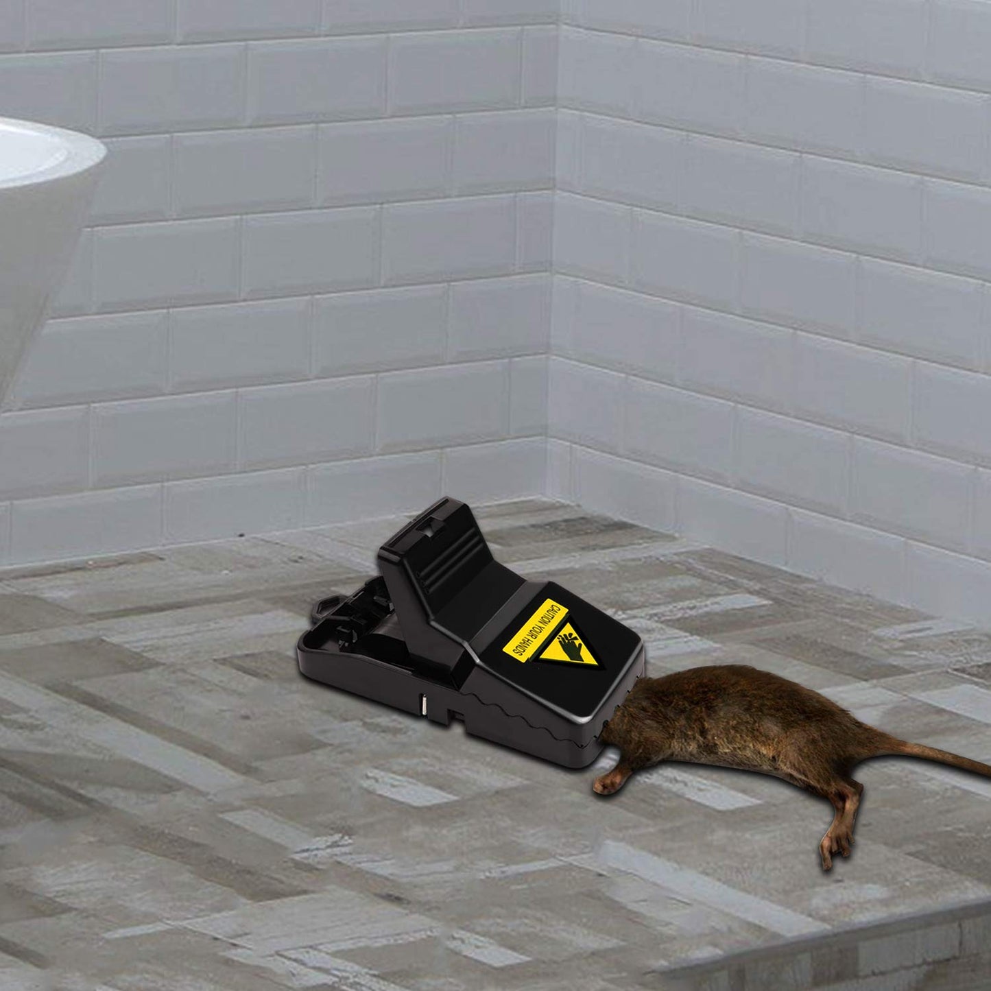 Mouse Traps 8 Pack - Humane Instant Catch Reusable Indoor/Outdoor Snap Traps for Small Mice, Safe & Effective Rodent Catcher with Easy Clean Design (Kids & Pets Friendly)