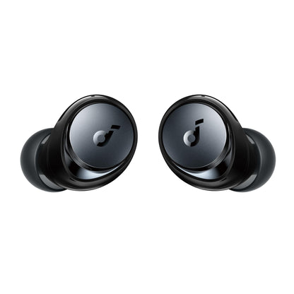 soundcore by Anker Space A40 Auto-Adjustable Active Noise Cancelling Wireless Earbuds, Reduce Noise by Up to 98%, 50H Playtime, Hi-Res Sound, Comfortable Fit, App Customization, Wireless Charge
