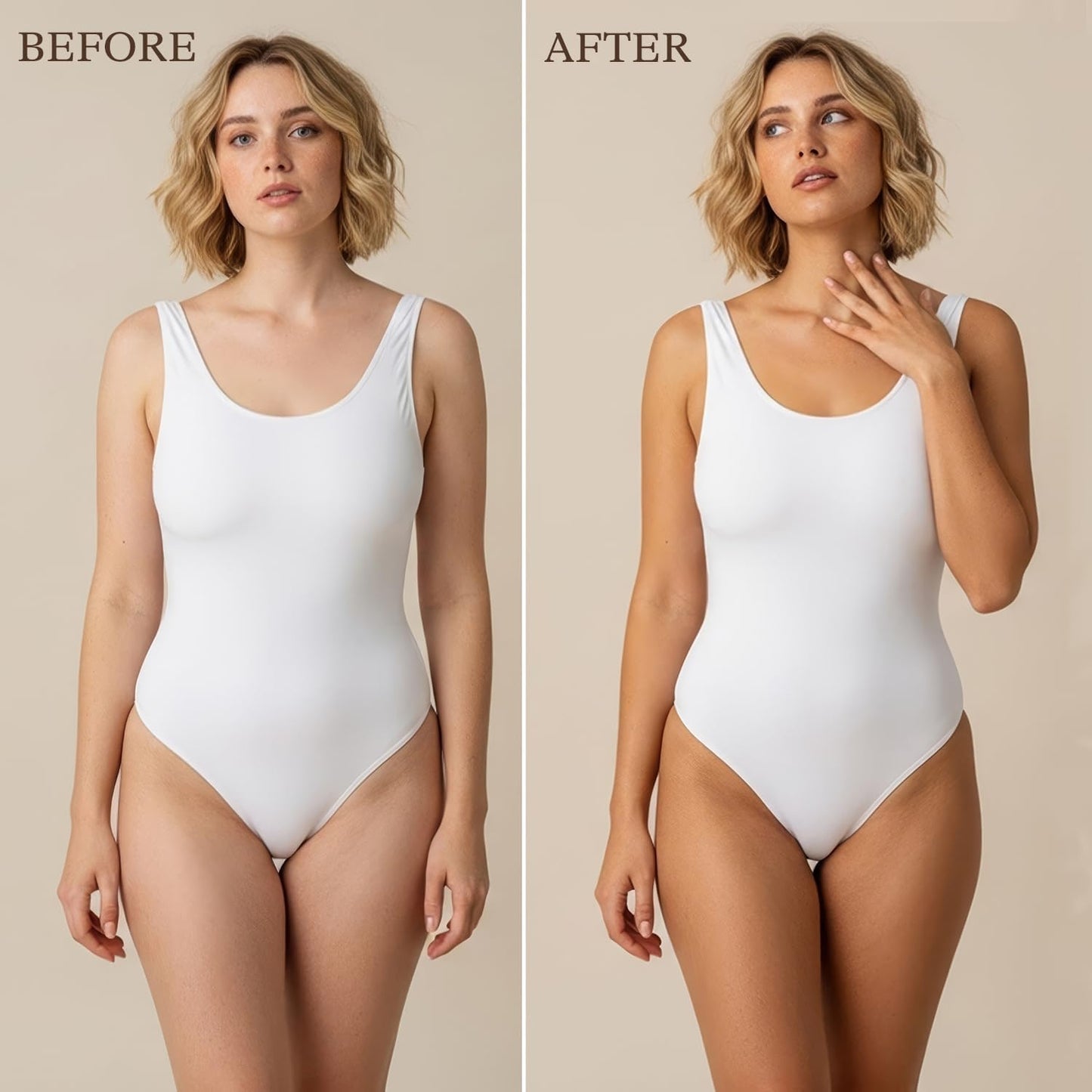 Self Tanner Tanning Lotion - Made with Natural & Organic Ingredients, Sunless Tanning Lotion for Body, Perfect Self Tan for Women & Men for a Natural Looking Glow, Fair to Medium - Available at All In One Marketplace Canada