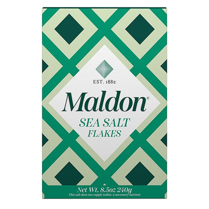 Maldon Sea Salt Flakes – 8.5 oz Boxes (2-Pack)