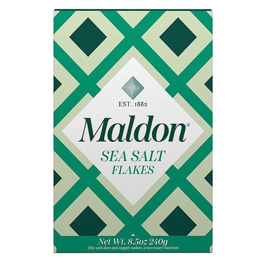 Maldon Sea Salt Flakes – 8.5 oz Boxes (2-Pack)