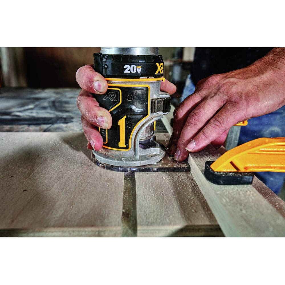 DEWALT 20V Max XR Cordless Router, Brushless, Tool Only (DCW600B) DEWALT