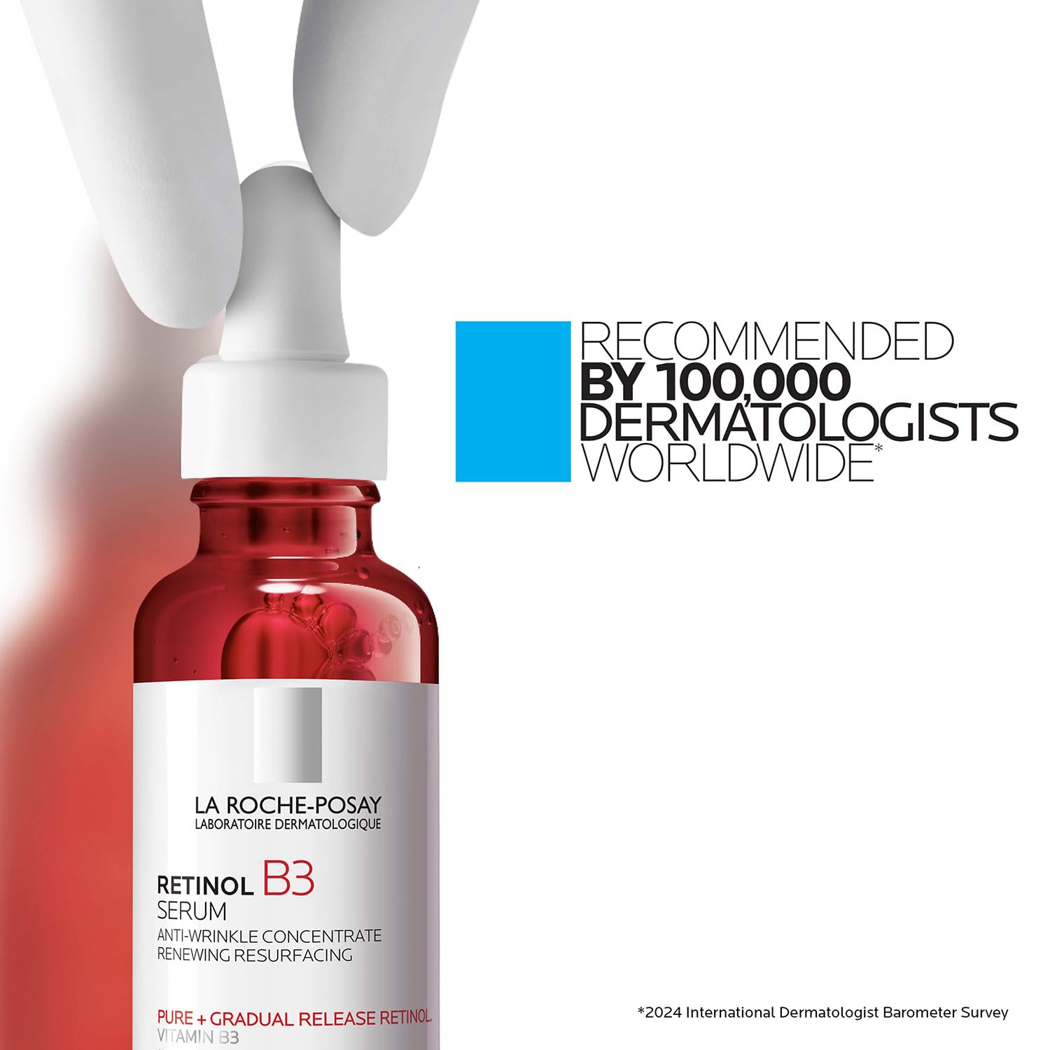 La Roche Posay Retinol B3 Serum, Anti-Aging Face Serum with Niacinamide, Reduces the look of Fine Lines & Wrinkles, Suitable for Sensitive Skin, Recommended by Dermatologists,30ml - Available at All In One Marketplace Canada