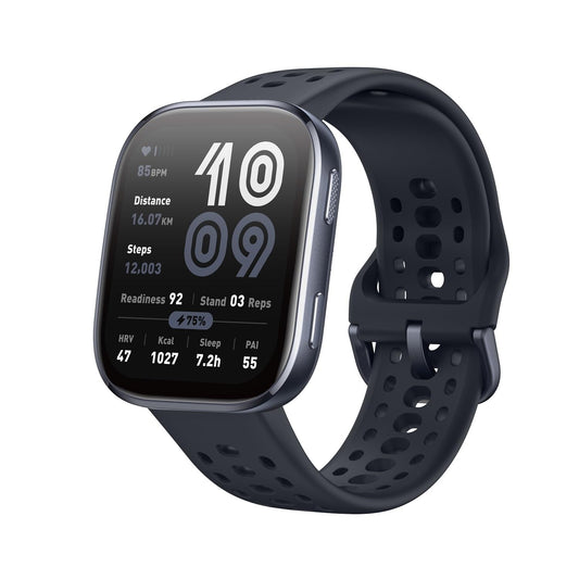 Amazfit Bip 6 Smart Watch 46mm, 14 Day Battery, 1.97" AMOLED Display, GPS & Free Maps, AI, Bluetooth Call & Text, Health, Fitness & Sleep Tracker, 140+ Workout Modes, 5 ATM Water-Resistance, Black - Available at All In One Marketplace Canada