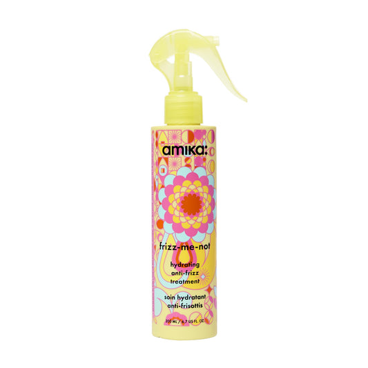 amika frizz-me-not hydrating anti-frizz treatment, 200ml | lightweight hydrating spray for medium to thick coarse hair types 2a-4c, humidity + heat protection, smooth frizz for up to 3 days - Available at All In One Marketplace Canada