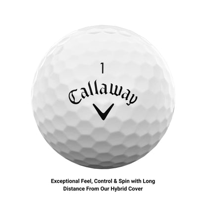 Callaway Golf Supersoft Golf Balls (2023, White)