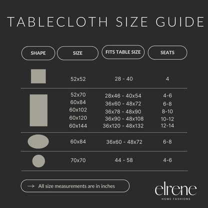 Elrene Home Fashions Crawling Halloween Spider Lace Lined Tablecloth, 70" Round, Black/Orange