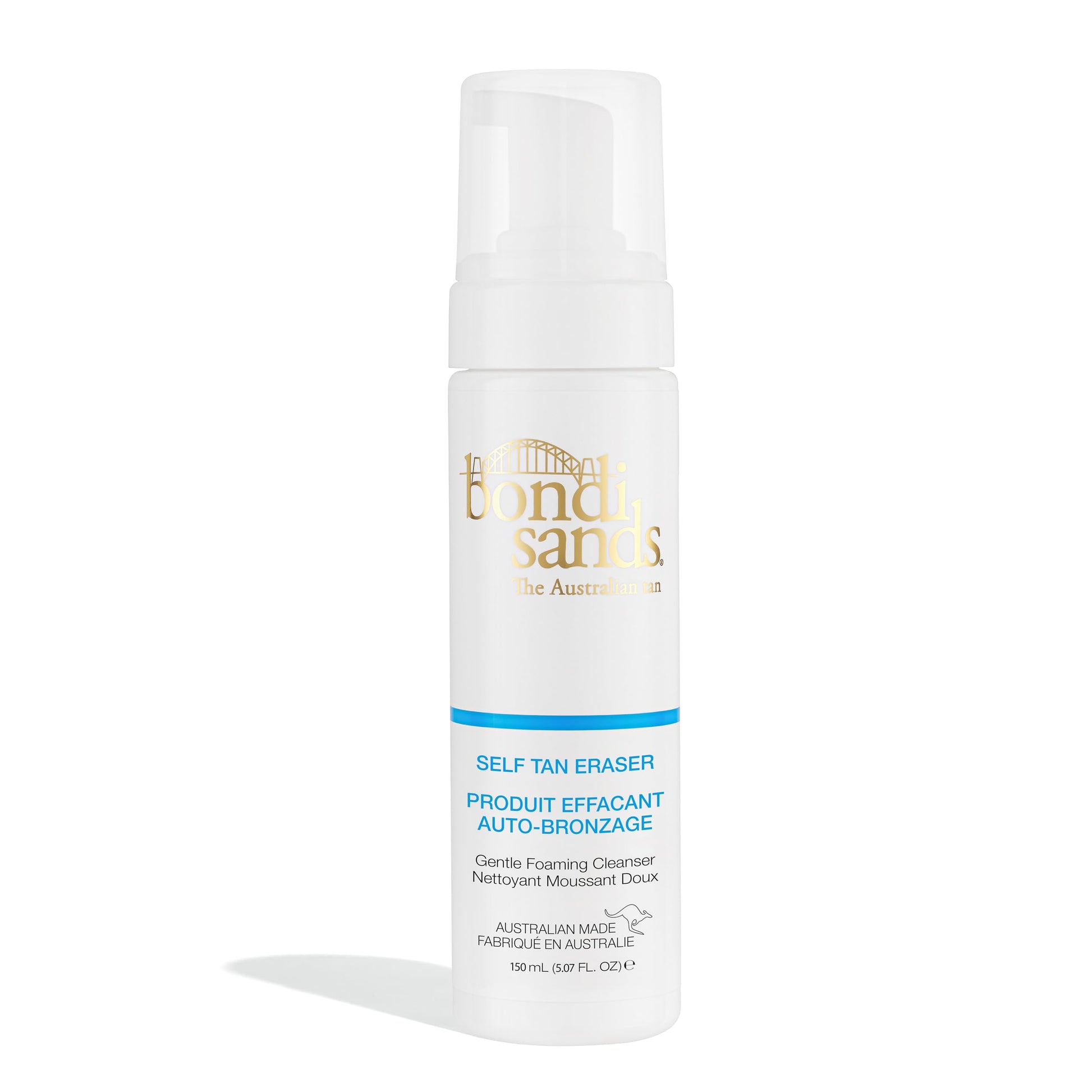 Bondi Sands Self Tan Eraser, Moisturizing, Cleansing, Gentle Formula Removes Self-Tanner and Preps Skin for Reapplication, Vegan + Cruelty-Free, 150mL