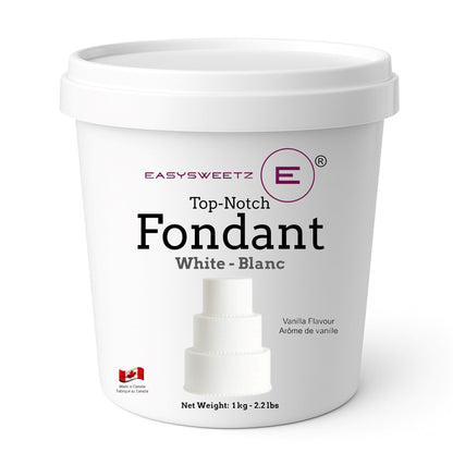 EasySweetz Premium White Fondant – 1 KG