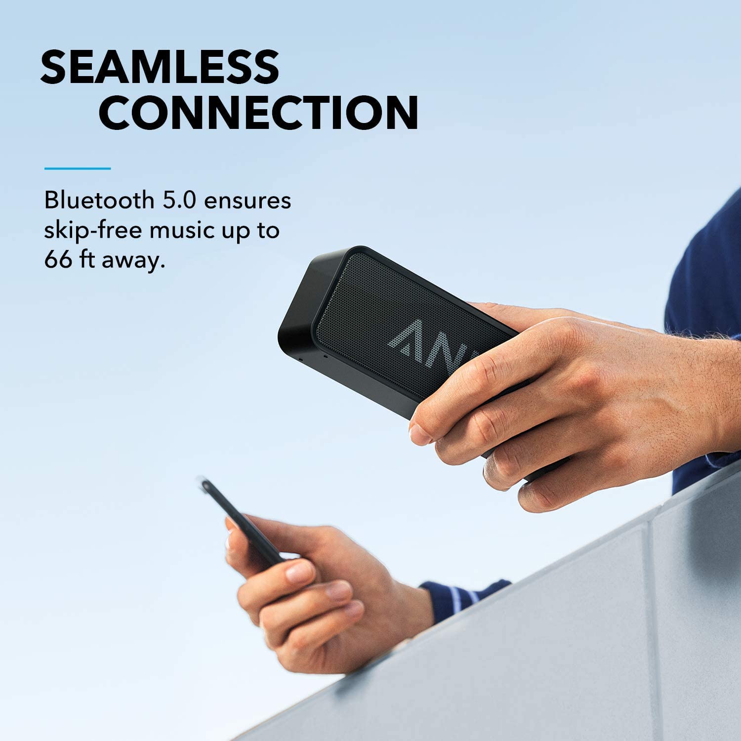 Upgraded, Anker Soundcore Bluetooth Speaker with IPX5 Waterproof, Stereo Sound, 24H Playtime, Portable Wireless Speaker for iPhone, Samsung and More - Available at All In One Marketplace Canada