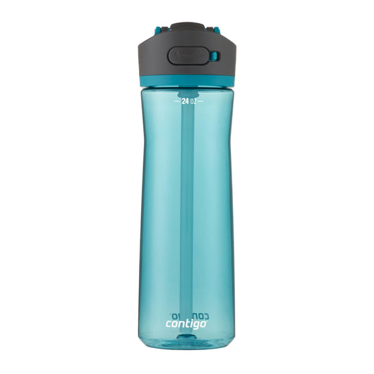 Contigo Ashland 2.0 Water Bottle with Straw and Leak-Proof Locking Lid, BPA-Free Plastic, Dishwasher Safe, Juniper, 24 oz (709 mL) - Available at All In One Marketplace Canada