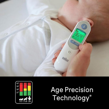 Braun IRT6520CA ThermoScan® 7 Ear Thermometer with Age Precision™ for All Age Groups, #1 Brand Among Pediatricians and Moms - Available at All In One Marketplace Canada