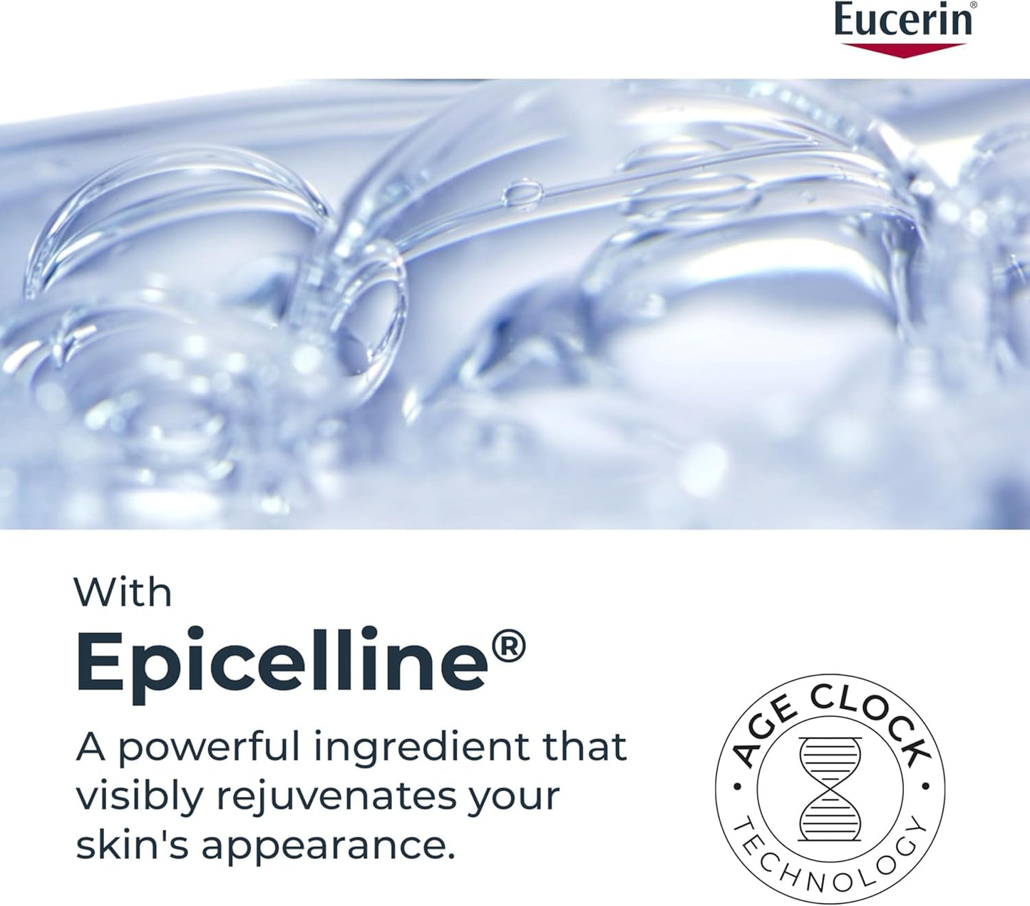 Eucerin Anti Wrinkle Epicelline Hyaluronic Acid Serum for Face, Anti Aging Face Serum for Women Visibly Rejuvenates the Look of Skin, All Skin Types, 30mL Bottle - Available at All In One Marketplace Canada