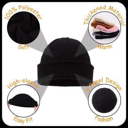 PEECABE Kids Knit Hat Winter Baby Beanie for Toddler Infant Skull Cap 6-24M 🍁 All In One Marketplace Canada
