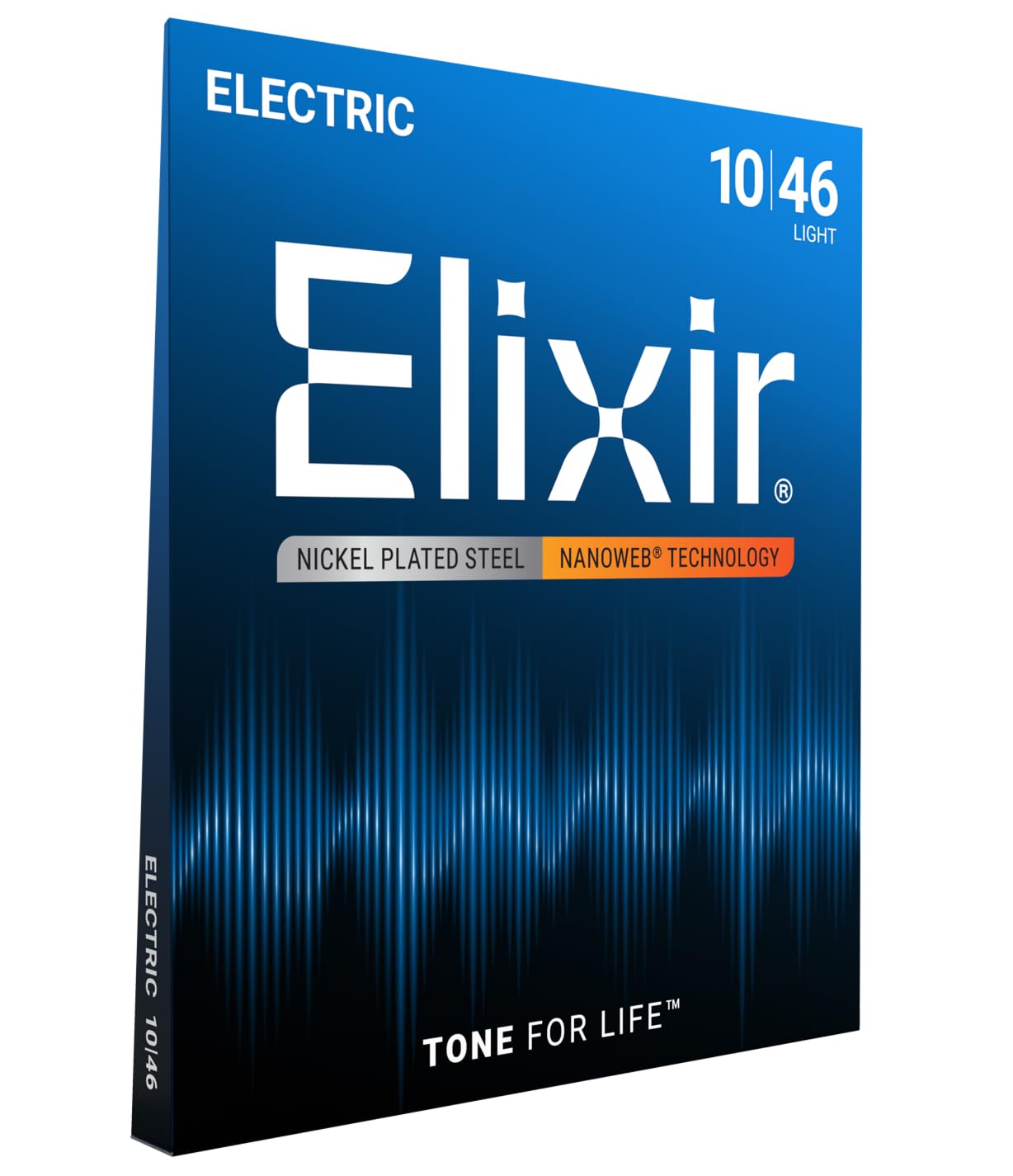 Elixir Electric Guitar Strings with Nanoweb Coating - Light 10-46
