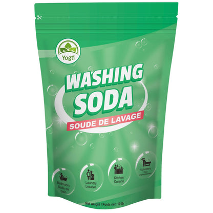 Yogti Super Washing Soda, 10 Pounds - Available at All In One Marketplace Canada