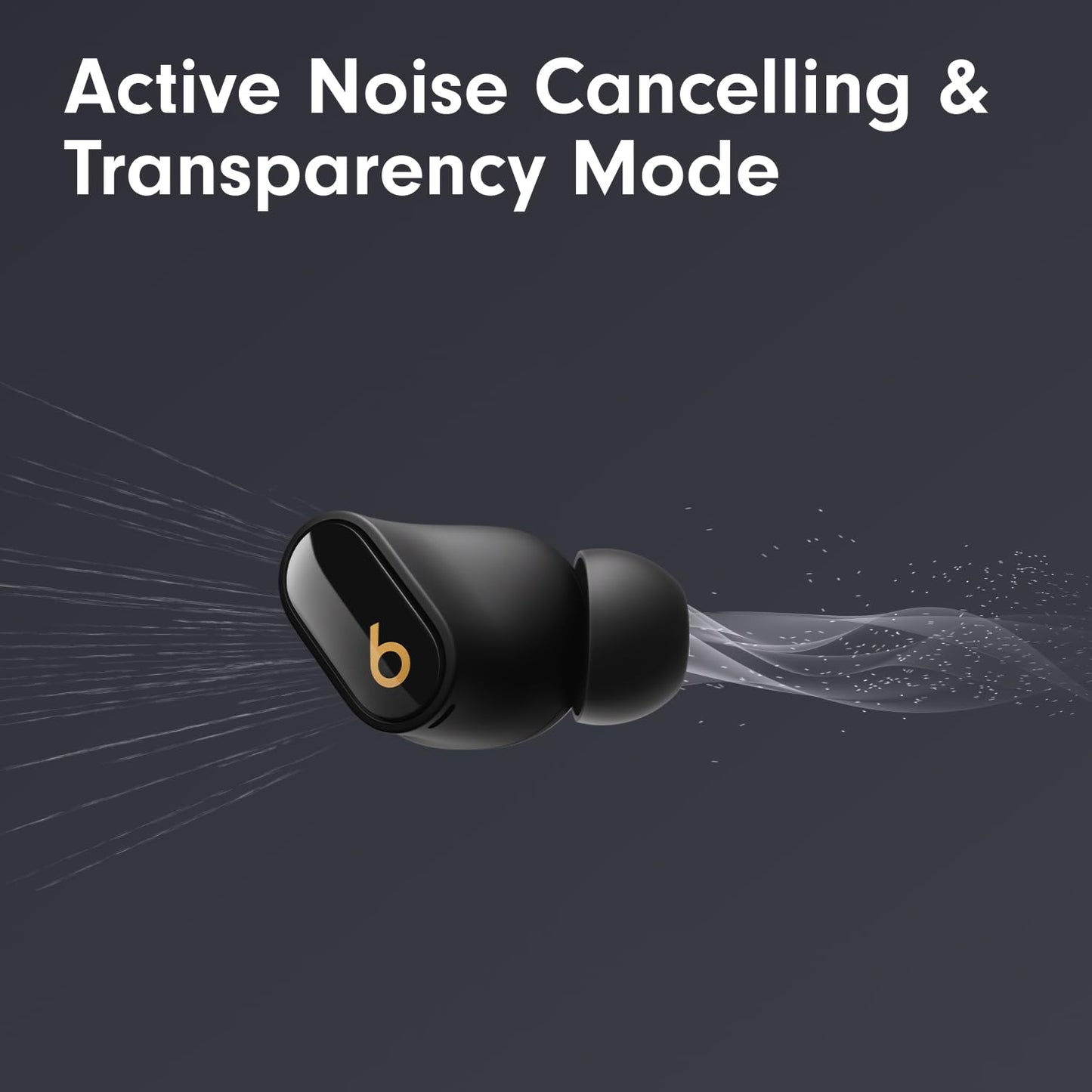 Beats Studio Buds + | True Wireless Noise Cancelling Earbuds, Enhanced Apple & Android Compatibility, Built-in Microphone, Sweat Resistant Bluetooth Headphones, Spatial Audio - Black 🍁 All In One Marketplace Canada