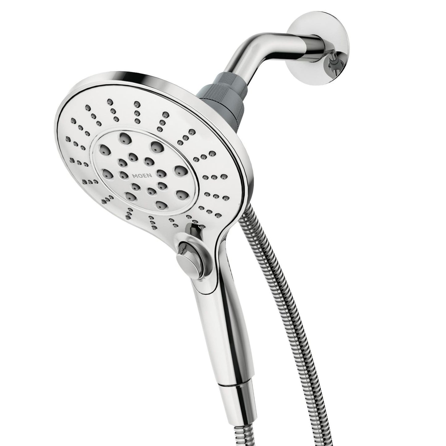 Moen 26112 Magnetix Handheld Shower Head Featuring Magnetic Holder Technology, 6 High Pressure Functions and 60 Inch Long Metal Hose 🍁 All In One Marketplace Canada