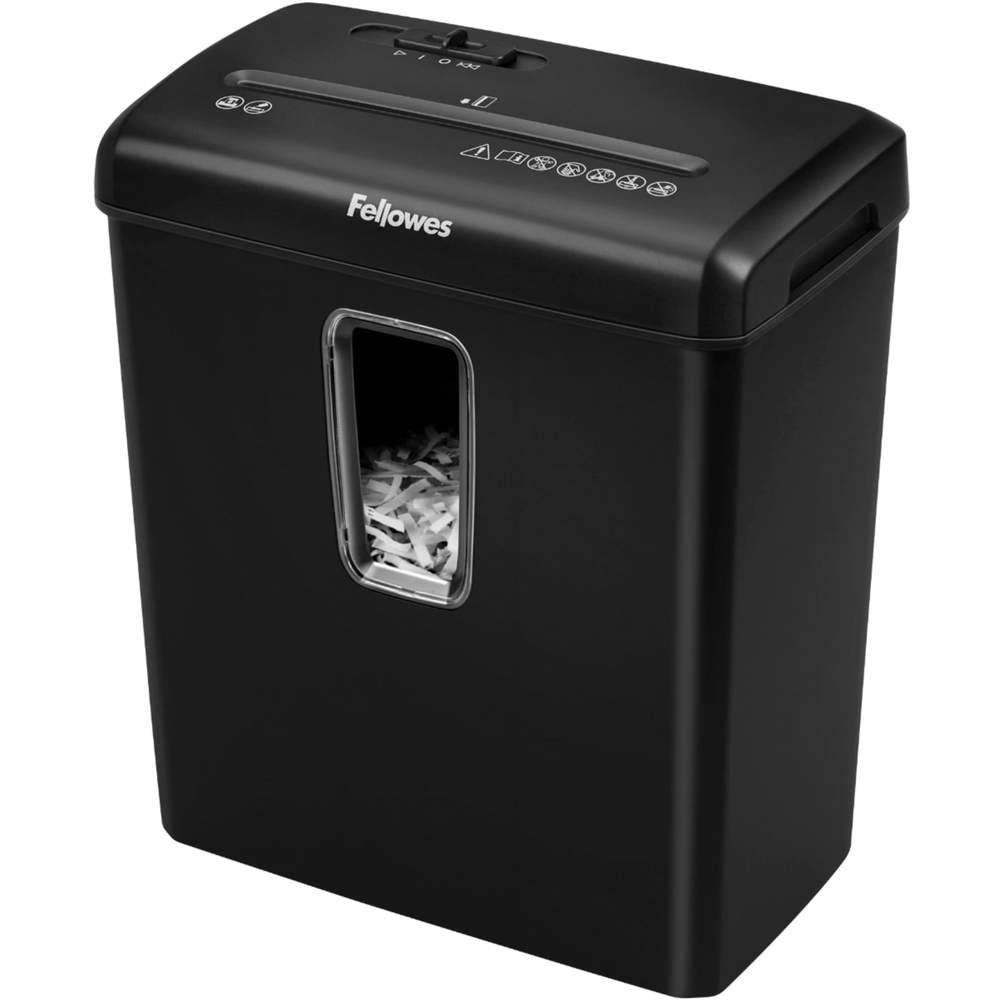 Fellowes Powershred P-30C 6-Sheet Cross-Cut(4-Gallon bin) Deskside Paper Shredder, Black Fellowes