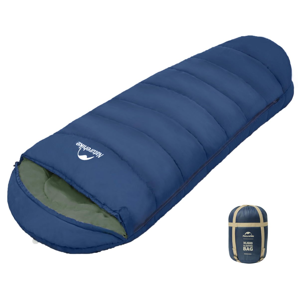 Naturehike Mummy Backpacking Sleeping Bag for Cold Weather, Winter Camping Sleeping Bag for Adults, Cotton Comfortable Sleeping Bag for Hiking,Climbing,Travelling 🍁 All In One Marketplace Canada
