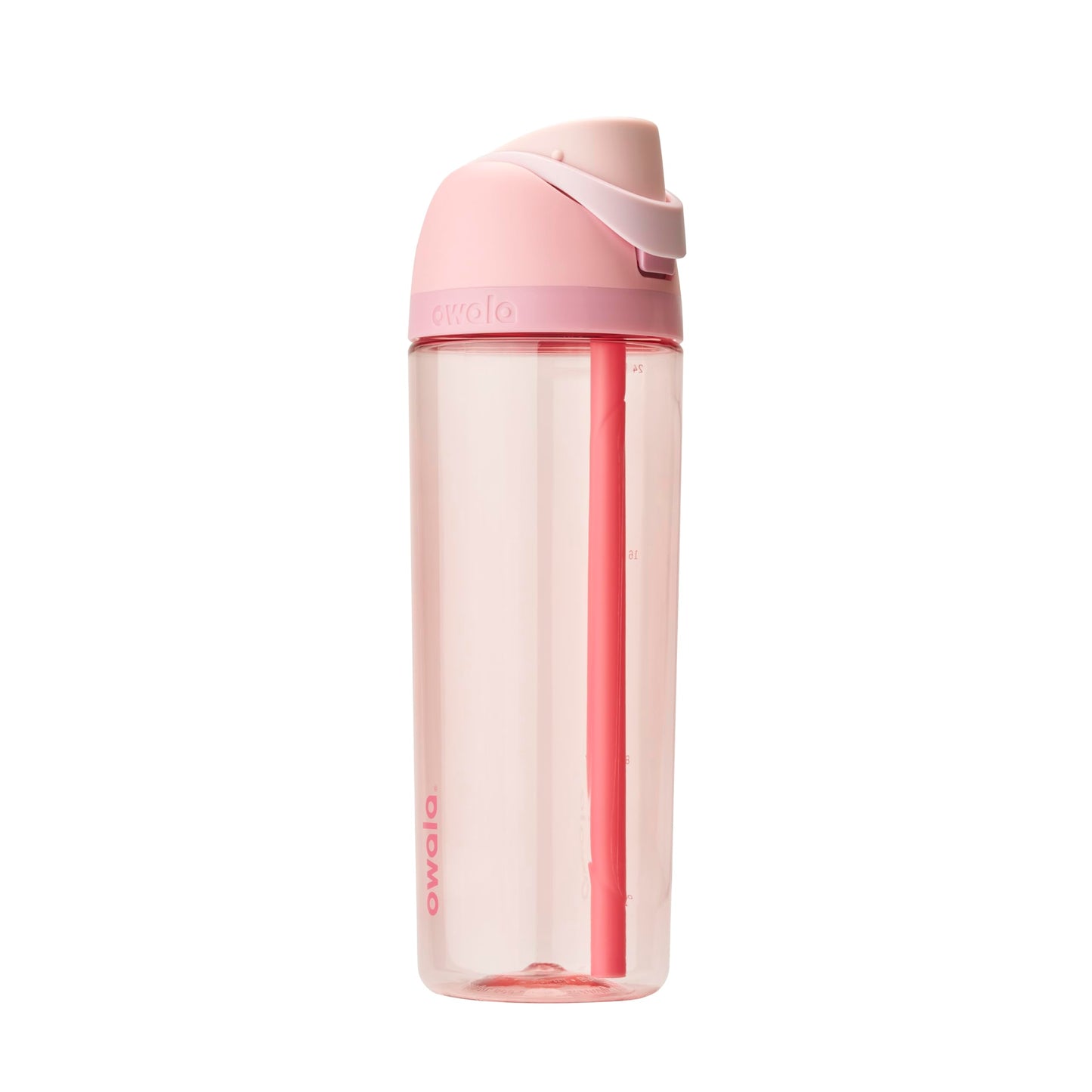 Owala FreeSip Tritan Insulated Stainless Steel Water Bottle with Straw, BPA-Free Sports Water Bottle, Great for Travel, 25 Oz, Rose Quartz Owala