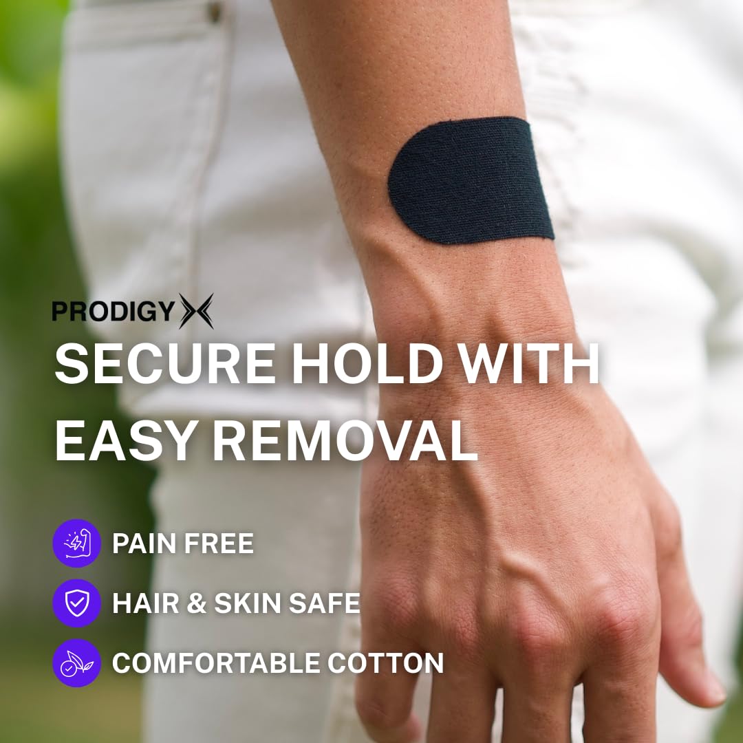 PRODIGY X Zen Tape (30 Pack) - Gentle Support Strips for Nasal Breathing, Pain Free Removal, Hypoallergenic, Latex Free & Friendly Adhesive Cotton Tape - Available at All In One Marketplace Canada