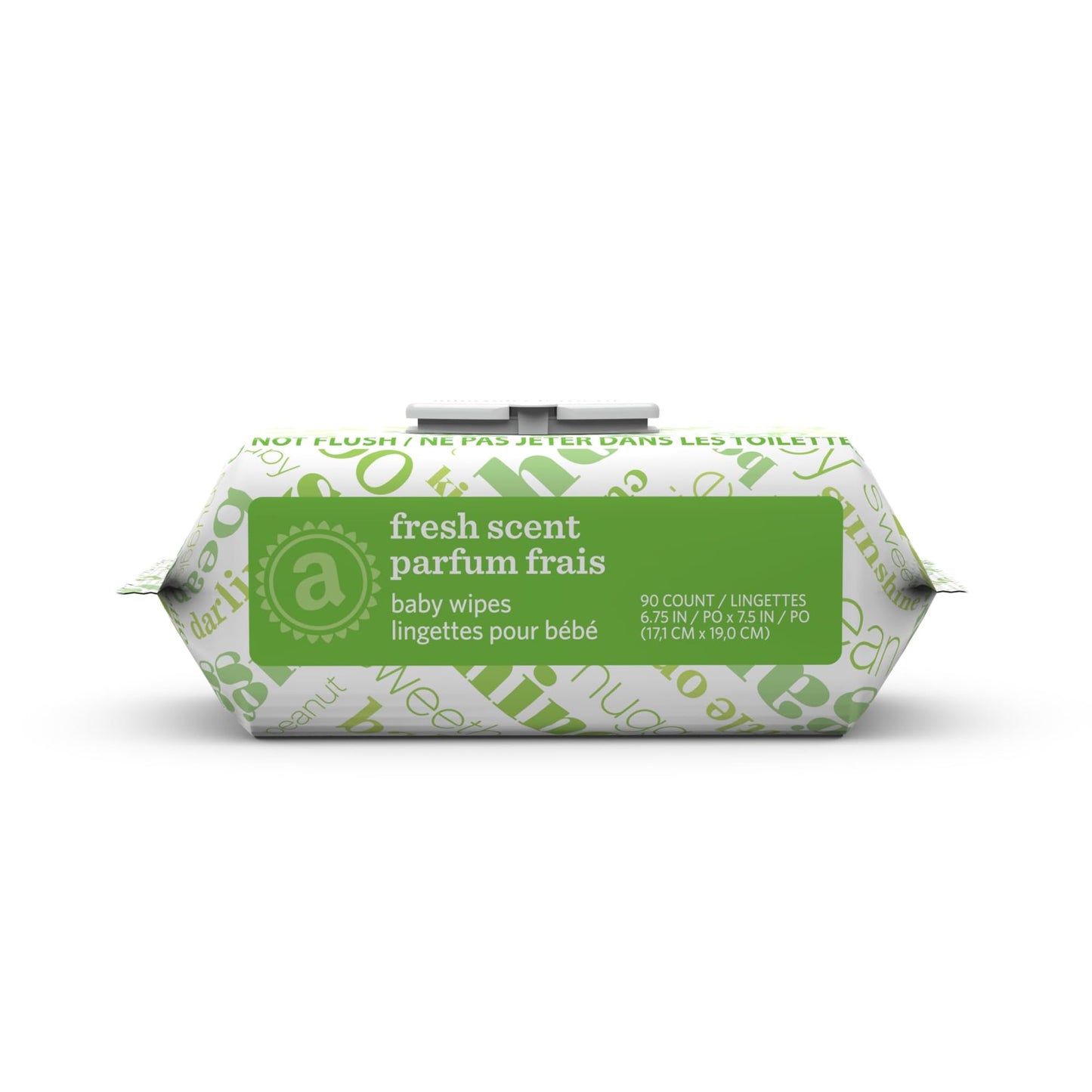 Amazon Elements Baby Wipes, Fresh Scent, White, 810 Count (9 Packs of 90) 🍁 All In One Marketplace Canada