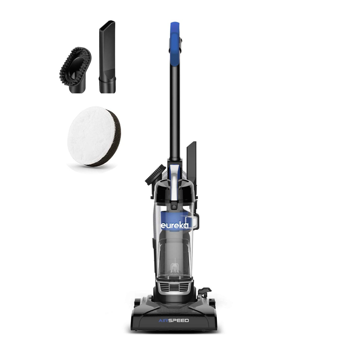 Eureka Powerful Bagless Upright Vacuum Cleaners Compact for Home Pets, Airspeed Ultra Lightweight Household Vacuum Cleaner for Carpet and Hard Floor, NEU101C, Ocean Blue EUREKA