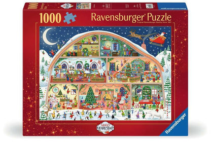 Ravensburger Santa’s Workshop – 1000 Piece Jigsaw Puzzle | A Magical North Pole Creation | Perfect for Holiday Puzzling 🍁 All In One Marketplace Canada