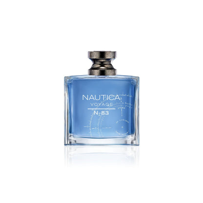 Nautica Voyage N-83 - Fresh Ocean, Masculine Scent - Notes of Spearmint, Citrus and Cardamom, 100ml