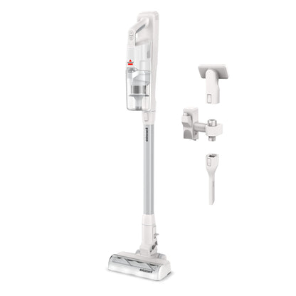 BISSELL PowerClean Cordless Vacuum Cleaner, Powerful Suction in Cordless Stick Vacuum, 200W, Tangle-Free Brush Roll, HEPA Sealed Allergen System, Self-Standing, Removable Battery, Wall Mount, 4173B