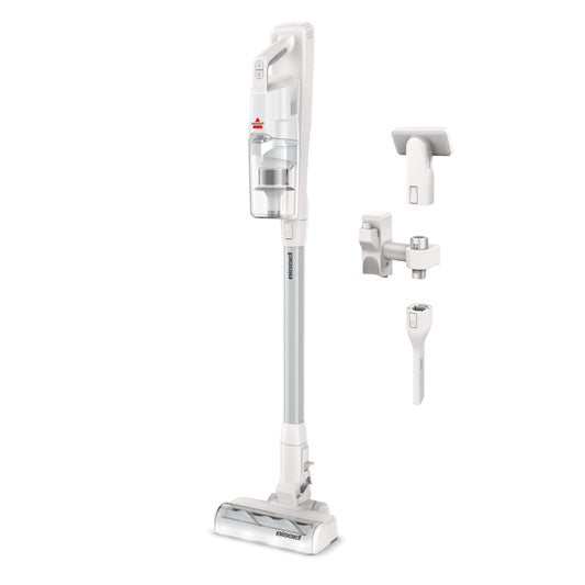 BISSELL PowerClean Cordless Vacuum Cleaner, Powerful Suction in Cordless Stick Vacuum, 200W, Tangle-Free Brush Roll, HEPA Sealed Allergen System, Self-Standing, Removable Battery, Wall Mount, 4173B