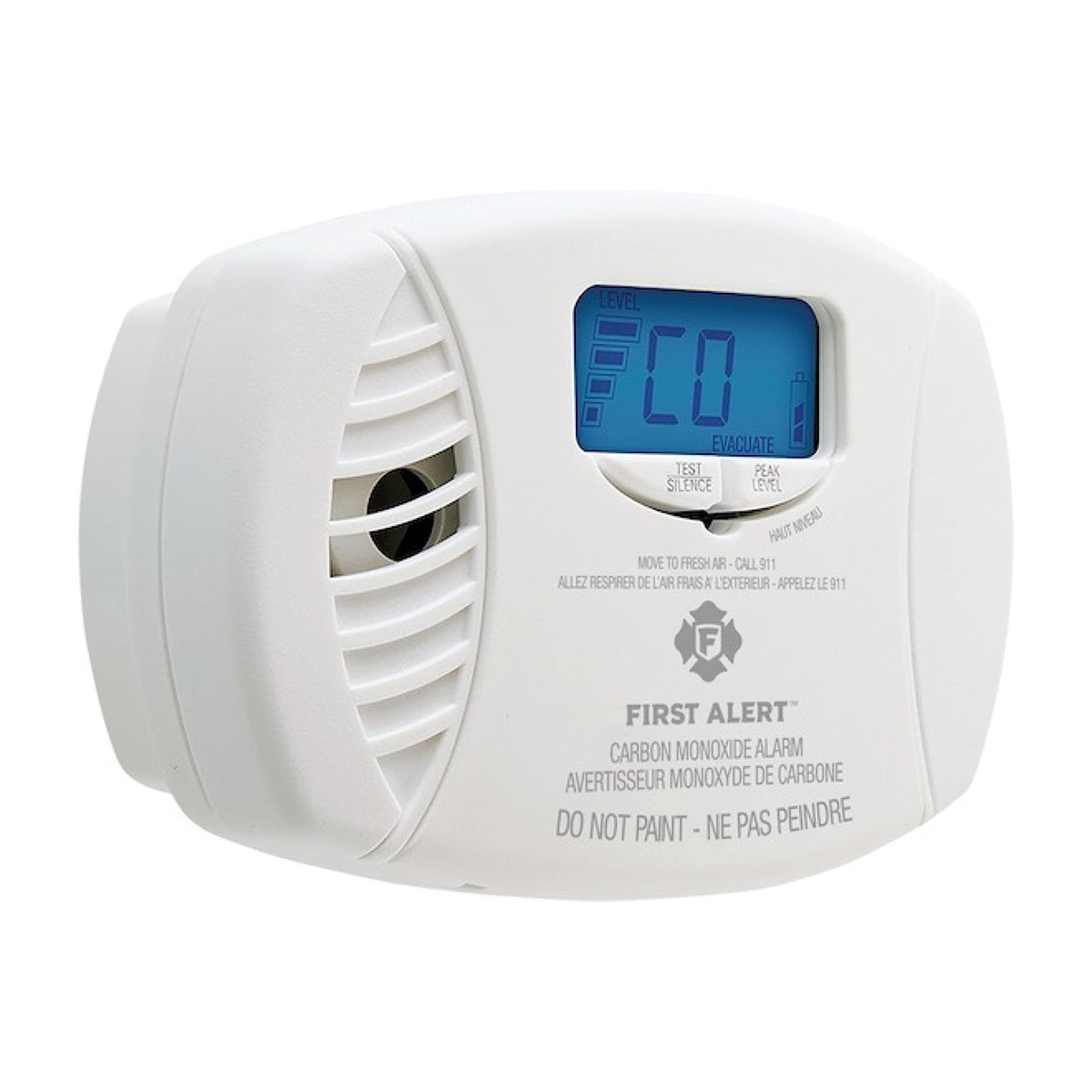 First Alert Battery Operated Carbon Monoxide Alarm with Digital Display