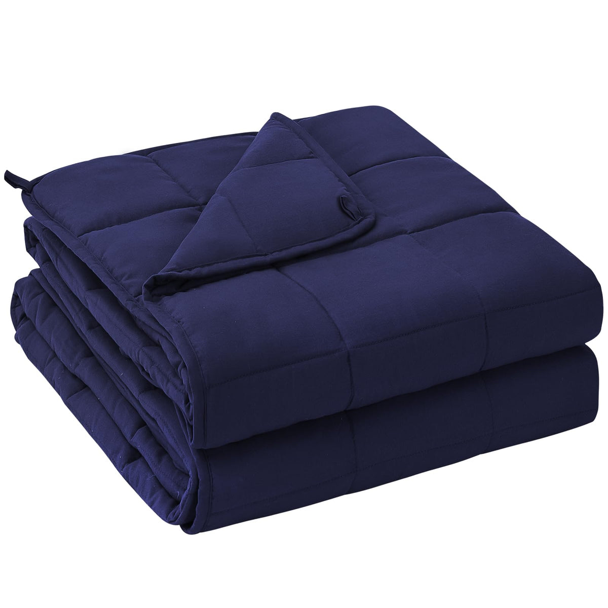 Weighted Blanket for Adults(20lbs,60"×80",Navy Blue) for 190-210Ibs 🍁 All In One Marketplace Canada
