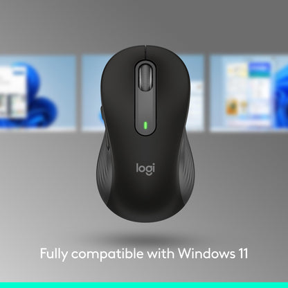 Logitech Signature M650 L Full Size Wireless Mouse - Classic Blue