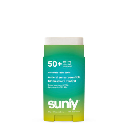 ATTITUDE Mineral Sunscreen Stick SPF 50, Broad Spectrum Zinc Oxide, EWG Verified, Non-Nano, Mess-Free Stick for Face & Body, Lightweight Non-Greasy, Vegan, Unscented, 60 grams