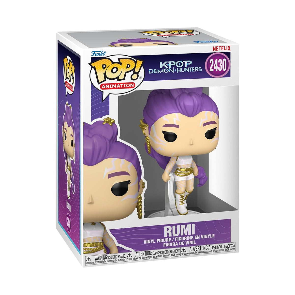 Funko POP! Animation: Netflix Netflix Kpop Demon Hunters - Rumi with Chase