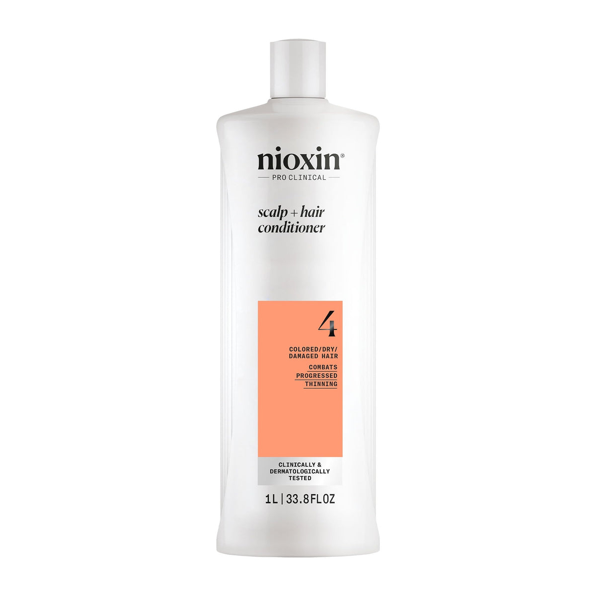 Nioxin System 4 Scalp Thickening Conditioner for Damaged, Thinning Hair