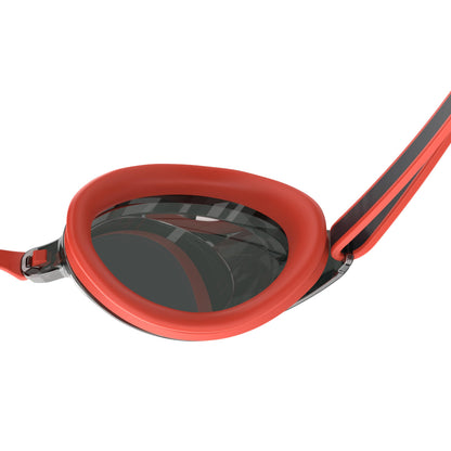 Speedo Unisex Adult Swim Goggles Mirrored Vanquisher 2.0 - Red, One Size Speedo