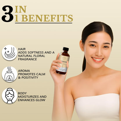 AVD Organics Frankincense Essential Oil 100ml | 100% Pure & Natural Frankincense Oil for Face, Hair | Woody & Earthy Aroma for Diffusers, Soaps & Candles | 3.38 fl. oz