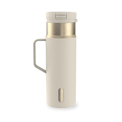Contigo SnapSeal 20 oz Travel Mug w/Side Handle | Vacuum-Insulated Stainless Steel for Hot Coffee & Tea or Cold Drinks | Spill-Proof Lid w/Straw Compatibility | BPA & Lead-Free | Dishwasher Safe 🍁 All In One Marketplace Canada