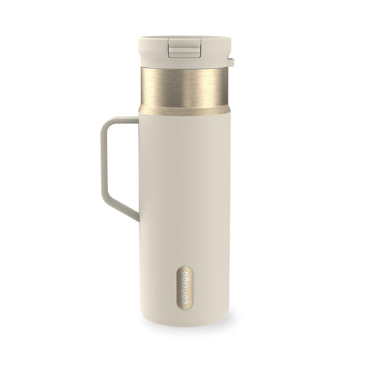 Contigo SnapSeal 20 oz Travel Mug w/Side Handle | Vacuum-Insulated Stainless Steel for Hot Coffee & Tea or Cold Drinks | Spill-Proof Lid w/Straw Compatibility | BPA & Lead-Free | Dishwasher Safe 🍁 All In One Marketplace Canada Contigo