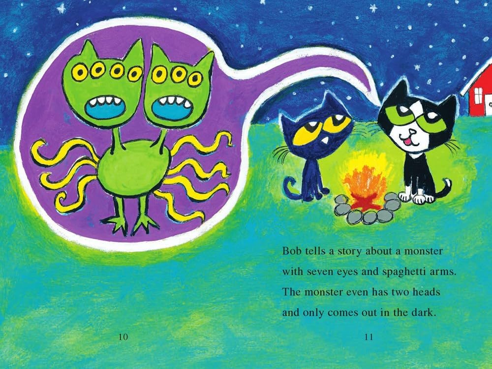 Pete le chat : Le chat froussard ! : Un livre d'Halloween pour les enfants