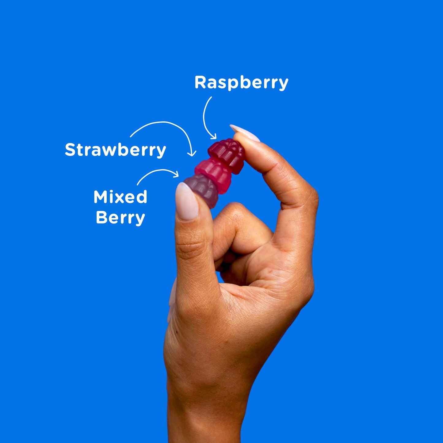 SmartSweets Wild Berries Gummy Candy 50g (Pack of 14) – Low Sugar, Low Calorie, Plant-Based & Gluten-Free