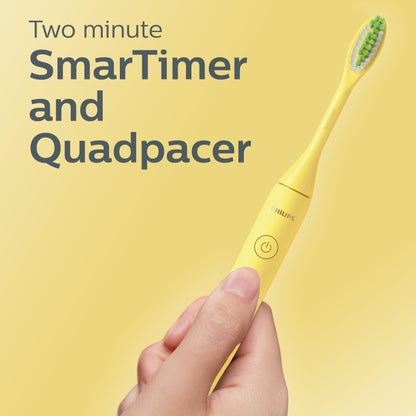 PHILIPS One By Sonicare Battery Toothbrush, Mango, Hy1100/02, 1 Count 🍁 All In One Marketplace Canada