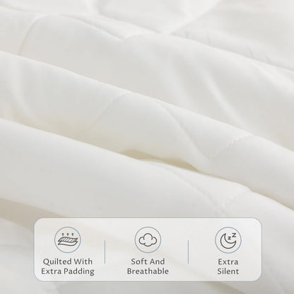 Heated Mattress Pad King, Quilted Surface, Preheat & Memory for Winter 🍁 All In One Marketplace Canada