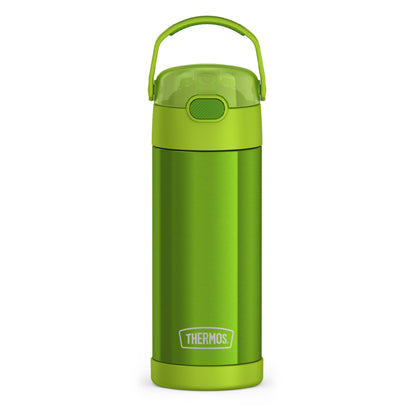 THERMOS FUNTAINER Water Bottle with Straw, 14oz, Lime