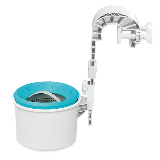 INTEX 28000E Deluxe Wall Mount Pool Cleaning Surface Skimmer for Above Ground Pools