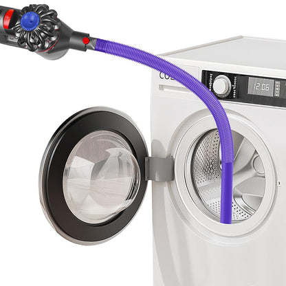 FUNTECK Dryer Lint Vacuum Attachment Compatible with Dyson V15 V12 V11 V10 V8 V7 V6 Vacuum Cleaners, Flexible Vent Lint Cleaner Kit, 34 inches - Available at All In One Marketplace Canada