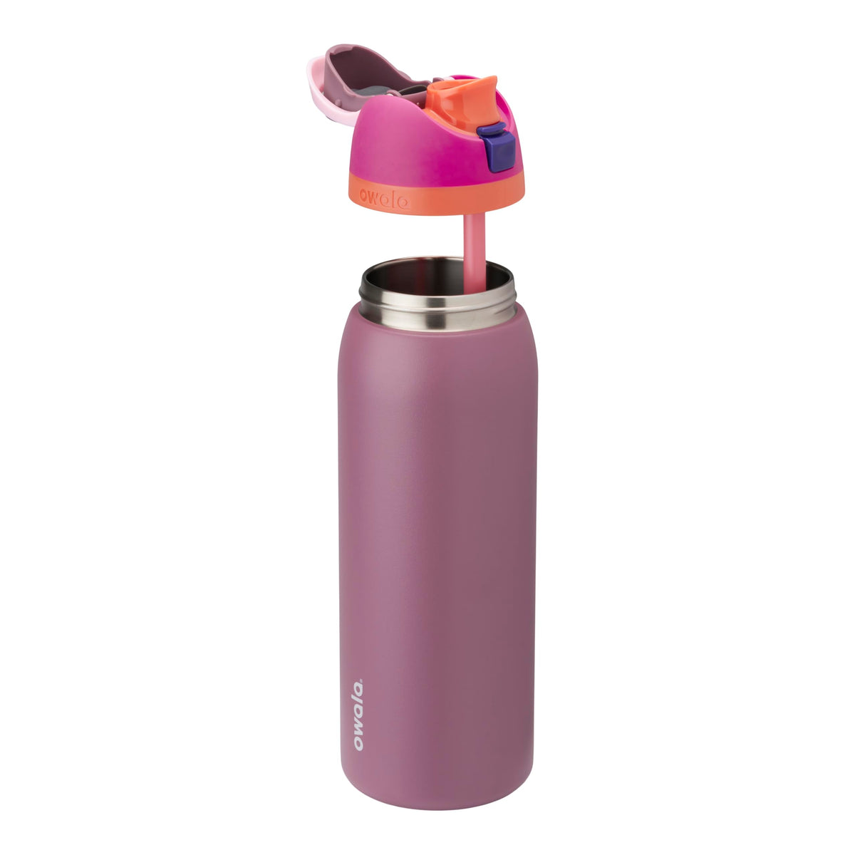 Owala FreeSip Insulated Stainless Steel Water Bottle with Straw, BPA-Free Sports Water Bottle, Great for Travel, 40 Oz, Crown Jewel